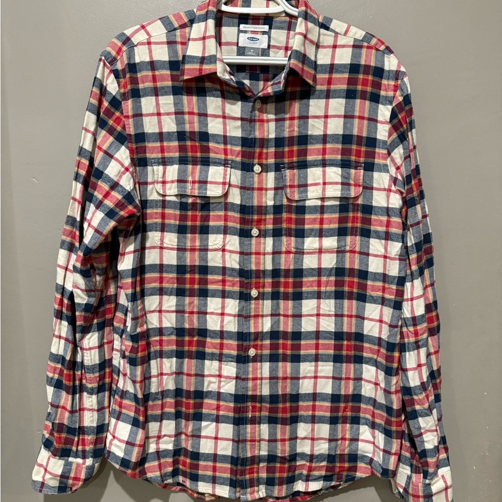 Old Navy Multicolor Plaid Shirt